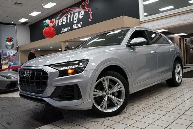 used 2020 Audi Q8 car, priced at $36,991