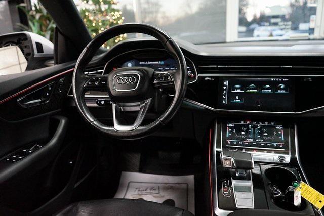 used 2020 Audi Q8 car, priced at $36,991