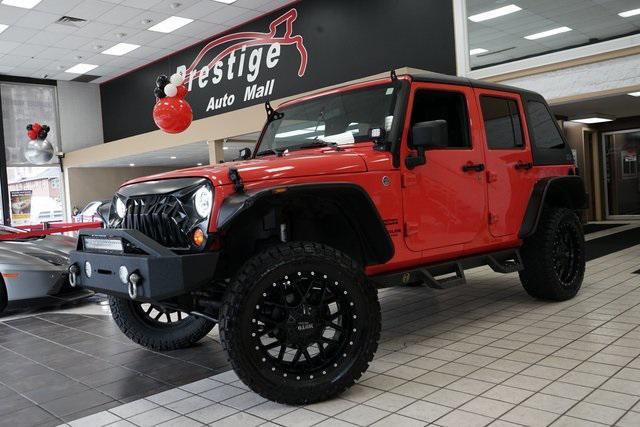 used 2013 Jeep Wrangler Unlimited car, priced at $15,991