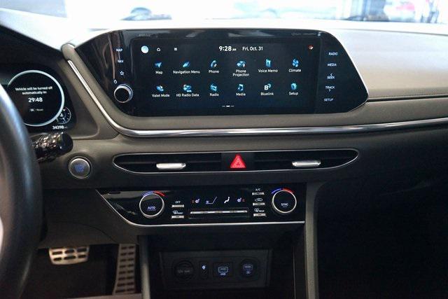 used 2022 Hyundai Sonata car, priced at $21,417