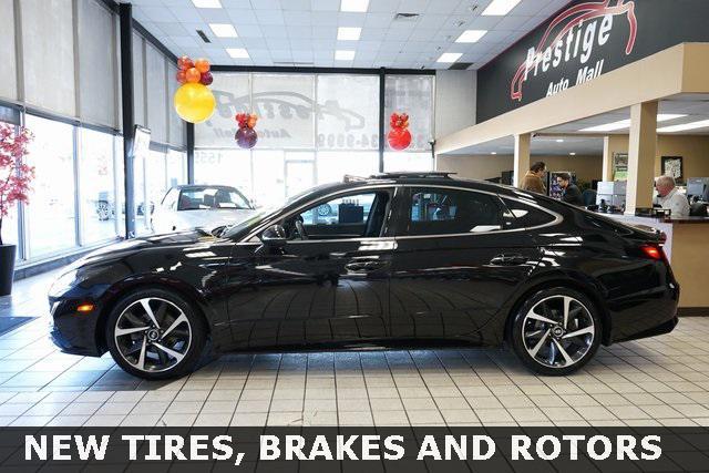used 2022 Hyundai Sonata car, priced at $21,417