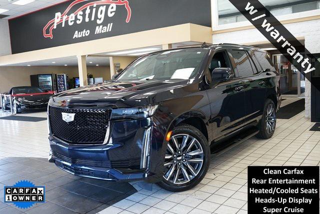 used 2023 Cadillac Escalade car, priced at $68,985