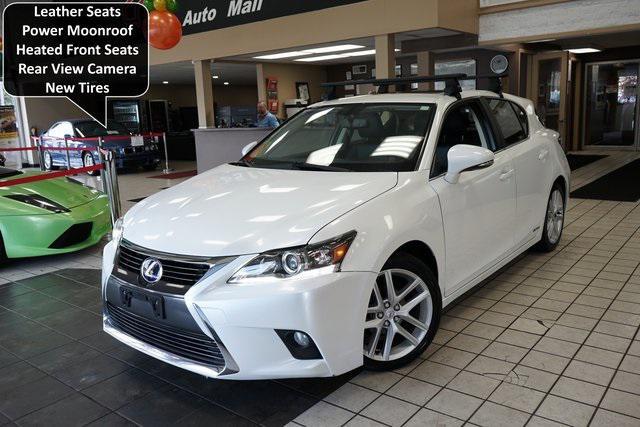 used 2017 Lexus CT 200h car, priced at $18,685