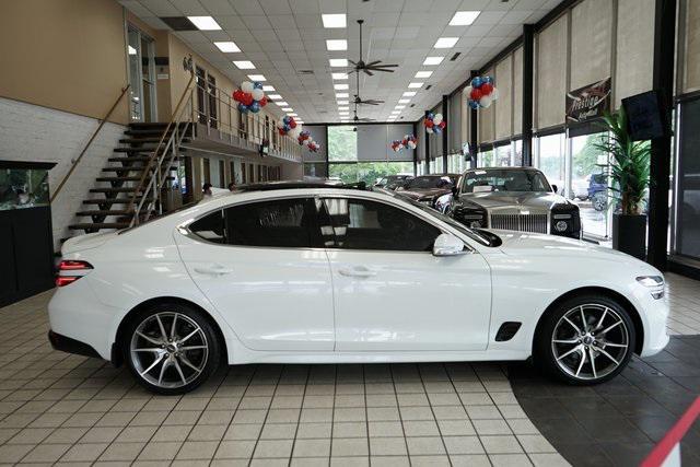 used 2022 Genesis G70 car, priced at $28,362