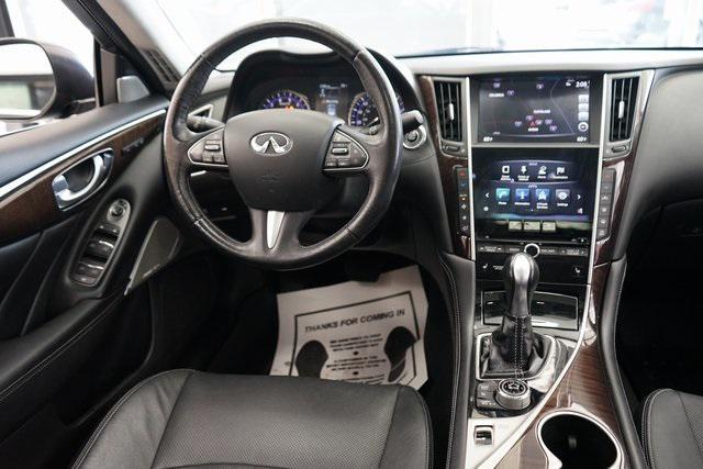 used 2017 INFINITI Q50 Hybrid car, priced at $14,878
