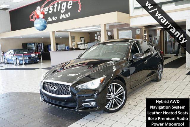 used 2017 INFINITI Q50 Hybrid car, priced at $14,295