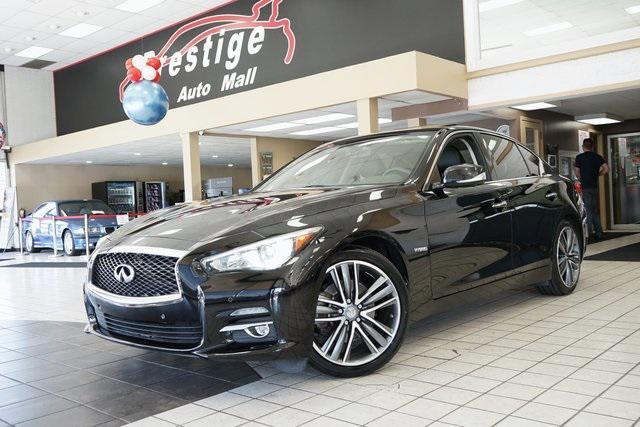 used 2017 INFINITI Q50 Hybrid car, priced at $14,878