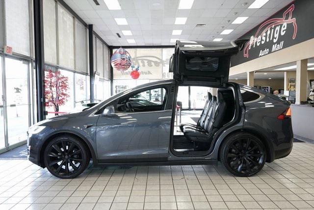 used 2016 Tesla Model X car, priced at $22,441