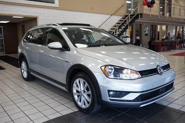 used 2017 Volkswagen Golf Alltrack car, priced at $15,987