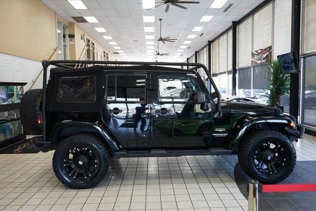 used 2015 Jeep Wrangler Unlimited car, priced at $21,488