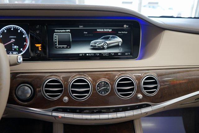 used 2015 Mercedes-Benz S-Class car, priced at $25,385