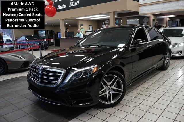 used 2014 Mercedes-Benz S-Class car, priced at $22,388