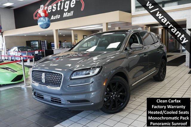 used 2022 Lincoln Nautilus car, priced at $30,993