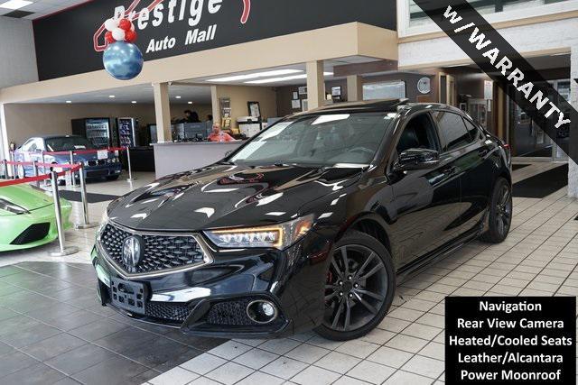 used 2019 Acura TLX car, priced at $19,444