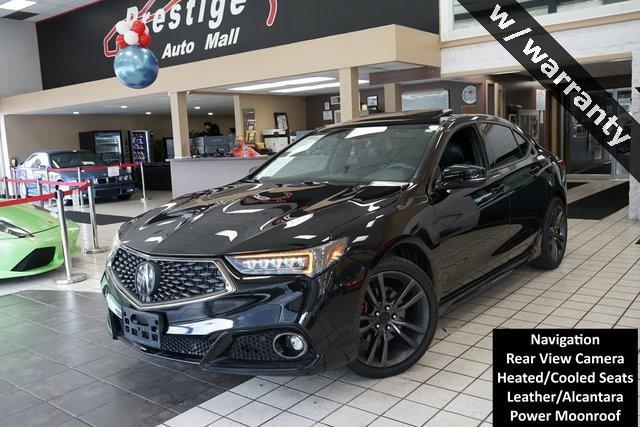 used 2019 Acura TLX car, priced at $18,785