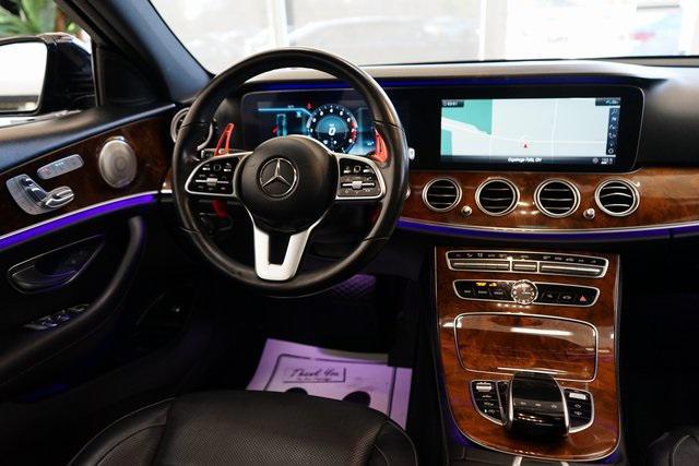 used 2020 Mercedes-Benz E-Class car, priced at $27,497