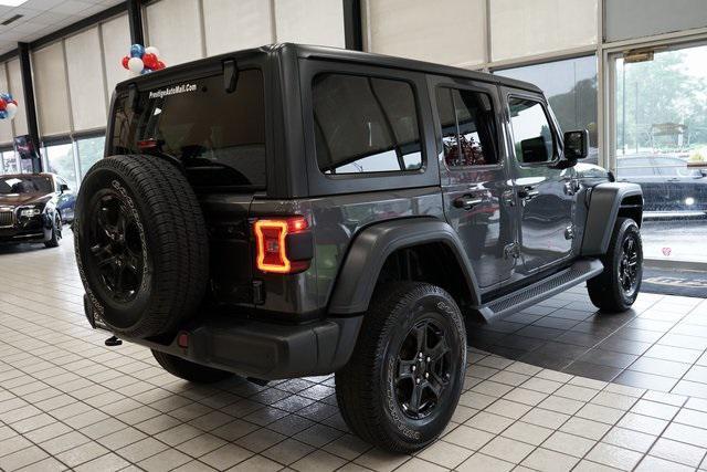 used 2018 Jeep Wrangler Unlimited car, priced at $19,766