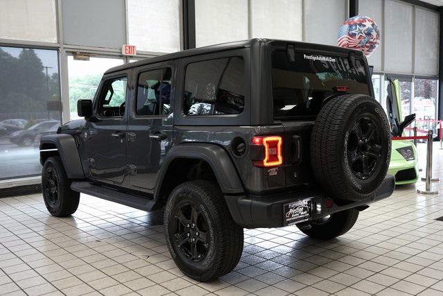 used 2018 Jeep Wrangler Unlimited car, priced at $19,766