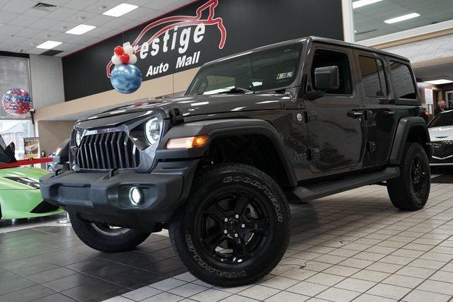 used 2018 Jeep Wrangler Unlimited car, priced at $19,766