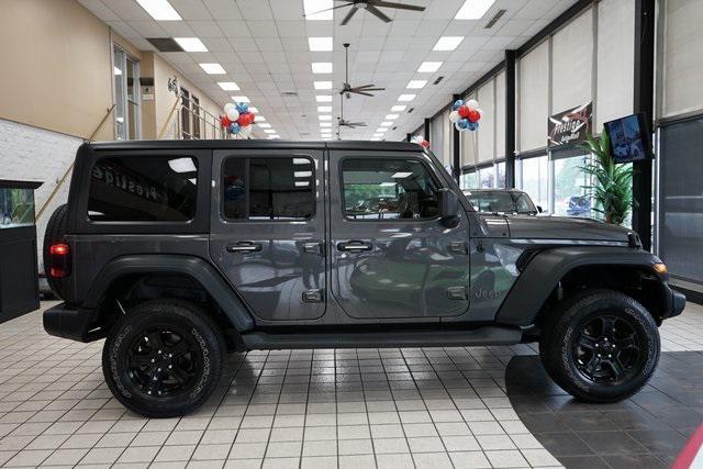 used 2018 Jeep Wrangler Unlimited car, priced at $19,766