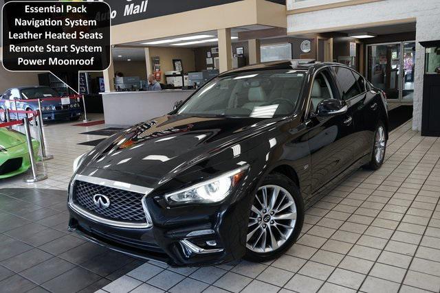 used 2019 INFINITI Q50 car, priced at $18,120