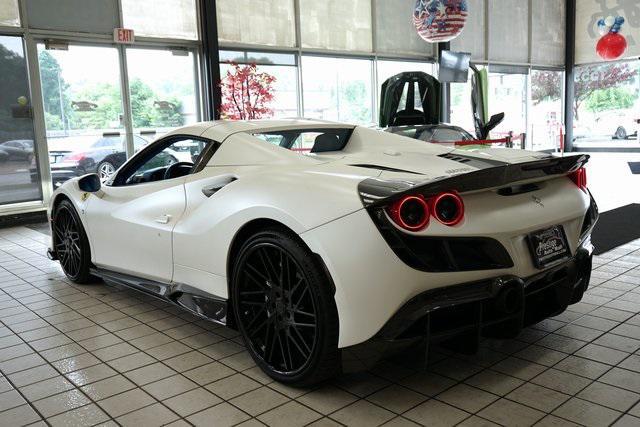 used 2021 Ferrari F8 Spider car, priced at $399,997