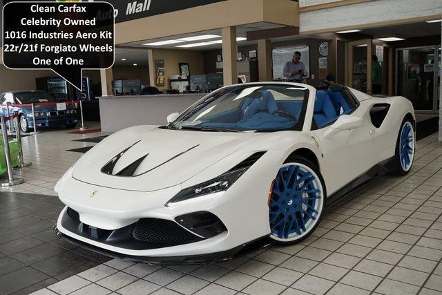 used 2021 Ferrari F8 Spider car, priced at $399,997