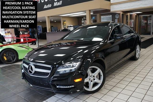 used 2014 Mercedes-Benz CLS-Class car, priced at $14,377