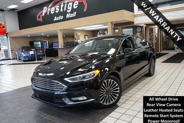 used 2018 Ford Fusion car, priced at $12,385