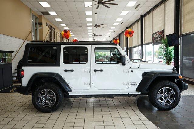 used 2018 Jeep Wrangler Unlimited car, priced at $19,291