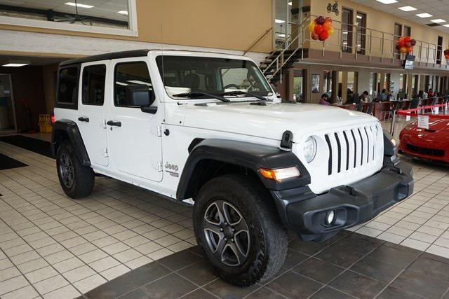 used 2018 Jeep Wrangler Unlimited car, priced at $19,291