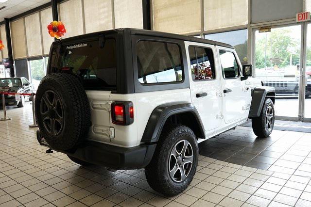 used 2018 Jeep Wrangler Unlimited car, priced at $19,291