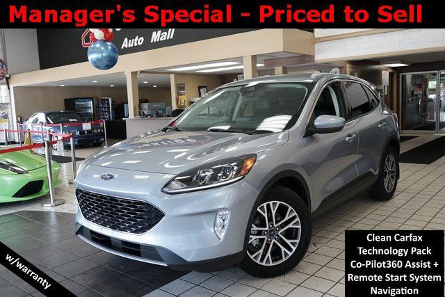 used 2022 Ford Escape car, priced at $16,985