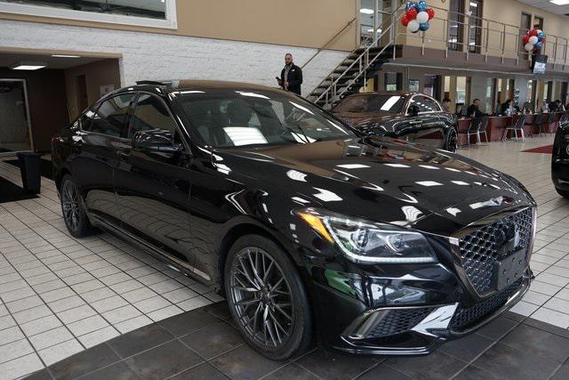 used 2018 Genesis G80 car, priced at $25,885