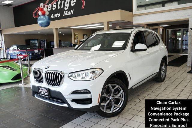 used 2021 BMW X3 car, priced at $21,888