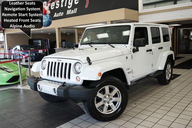 used 2017 Jeep Wrangler Unlimited car, priced at $19,998
