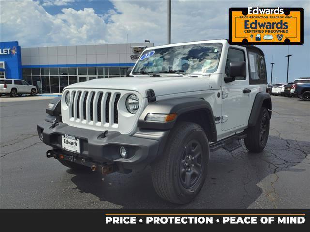 used 2022 Jeep Wrangler car, priced at $26,225