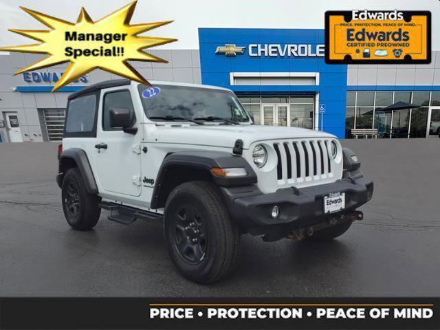 used 2022 Jeep Wrangler car, priced at $26,225