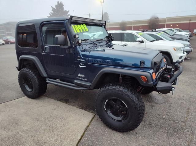 used 2006 Jeep Wrangler car, priced at $10,999