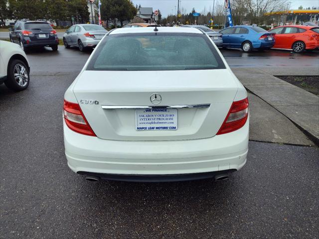 used 2010 Mercedes-Benz C-Class car, priced at $8,999