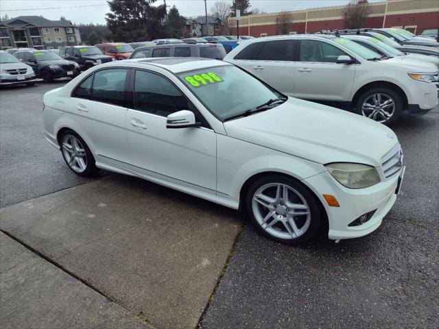 used 2010 Mercedes-Benz C-Class car, priced at $8,999