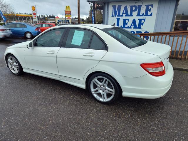 used 2010 Mercedes-Benz C-Class car, priced at $8,999