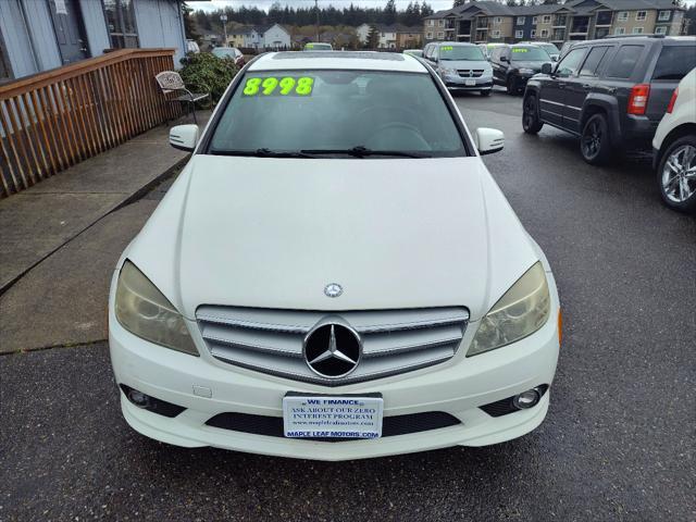 used 2010 Mercedes-Benz C-Class car, priced at $8,999