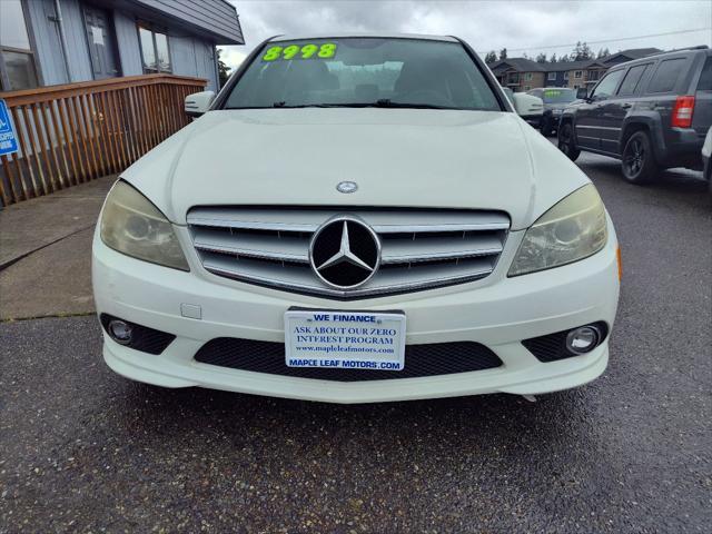 used 2010 Mercedes-Benz C-Class car, priced at $8,999