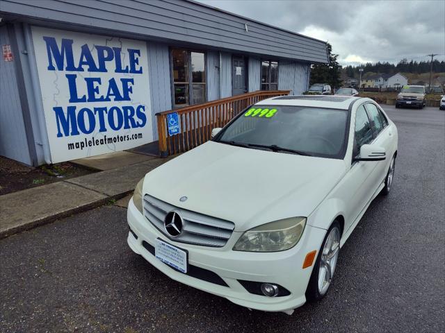 used 2010 Mercedes-Benz C-Class car, priced at $8,999