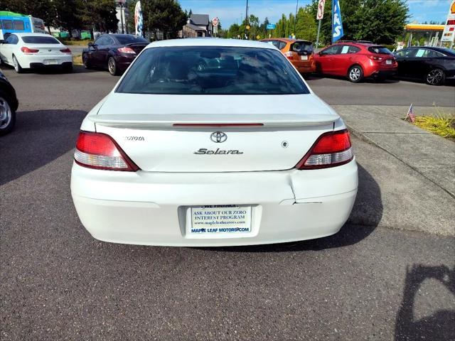 used 1999 Toyota Camry Solara car, priced at $4,299