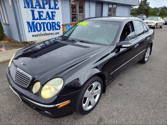 used 2005 Mercedes-Benz E-Class car, priced at $4,999