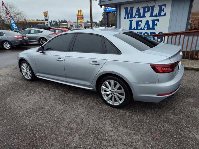 used 2018 Audi A4 car, priced at $15,999