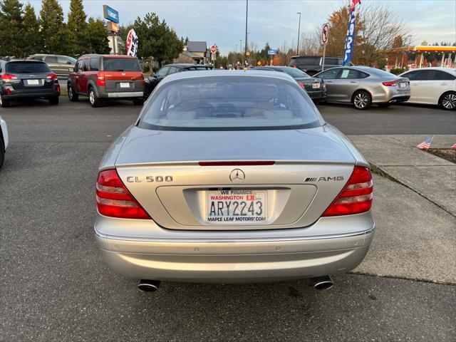 used 2002 Mercedes-Benz CL-Class car, priced at $8,999