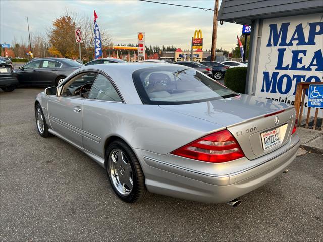 used 2002 Mercedes-Benz CL-Class car, priced at $8,999